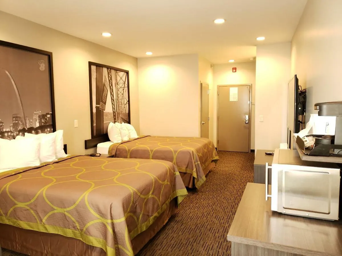 **  Super 8 By Wyndham St. Louis North Hotel Amerikai Egyesült Államok